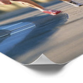 Triathloners laufen 5 poster (Ecke)