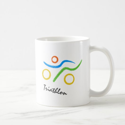 Triathlonlogo Kaffeetasse (Rechts)