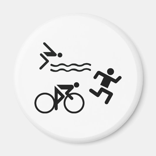 Triatholon - Laufen Magnet (Vorne)