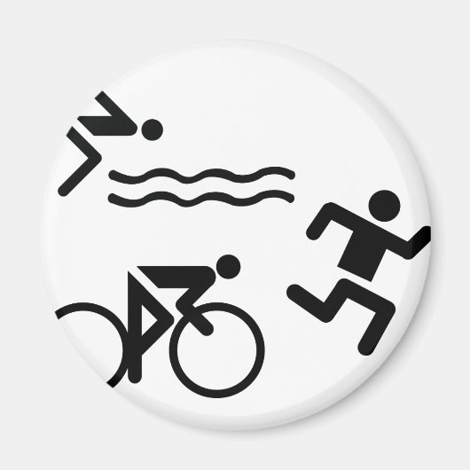 Triatholon - Laufen Magnet (Vorne)