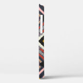 Tribal African Zickzack Aztec Muster Case-Mate iPhone Hülle (Rückseite / Links)