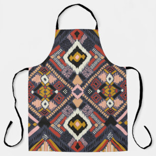 Tribal African Zickzack Aztec Muster Schürze