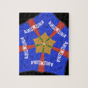 Tribal-afrikanisches Design: Hakuna Matata Puzzle