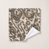 Tribal Alien Abstrakt Bath Handtuch Set (Waschlappen)