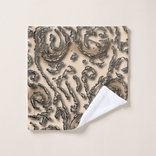 Tribal Alien Abstrakt Bath Handtuch Set (Waschlappen)