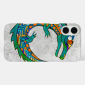 Tribal Alligator Art Case-Mate iPhone Hülle (Rückseite (Horizontal))