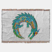 Tribal Alligator Art Decke (Vorderseite)