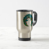 Tribal Alligator Art Reisebecher (VorderseiteRechts)