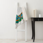 Tribal Alligator Art Sherpadecke (Beispiel)