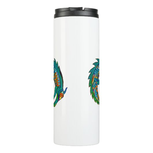 Tribal Alligator Art Thermosbecher (Rückseite)