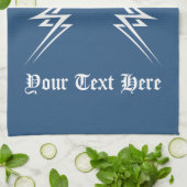 Tribal Angel Küchentuch (Gefaltet)