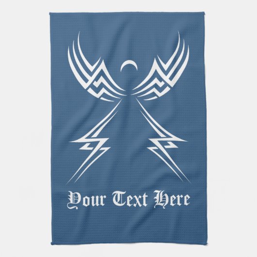 Tribal Angel Küchentuch (Vertikal)