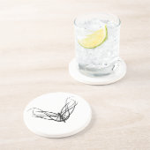 Tribal Angel Untersetzer (Seite)