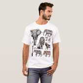 Tribal Animal Spirits T-Shirt (Vorne ganz)
