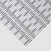 Tribal Arrow Mud Cloth Seidenpapier (Ausschnitt)