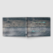 Tribal Arrows Baby Boy Rustic Wood Baby Dusche Gästebuch (Voll)