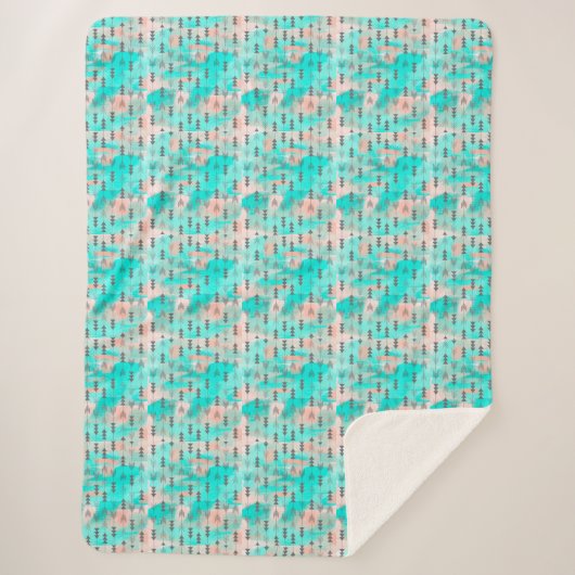 Tribal Arrows Sherpadecke (Vorderseite)