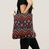 Tribal Art Boho Geometric Print Tasche (Von Nahem)