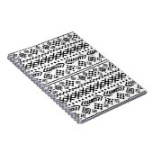 Tribal Art boho nahtloses Muster Notizblock (Rechte Seite)