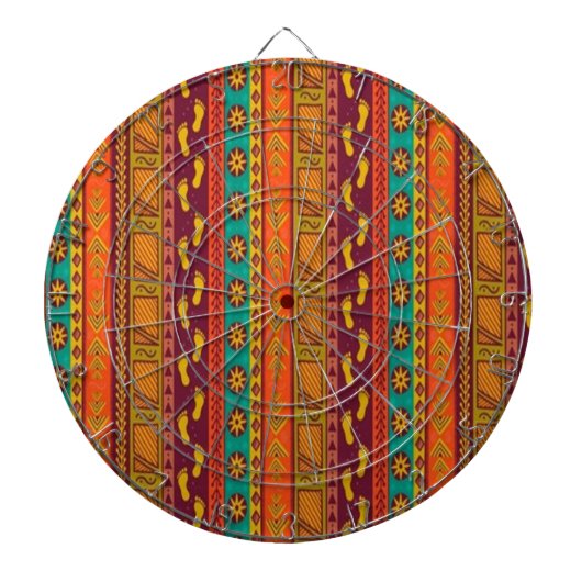 Tribal Art Dartscheibe (vorne)