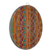 Tribal Art Dartscheibe (Vorderseite Links)