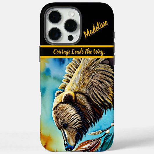 Tribal Art Fire: Kühne Muster Case-Mate iPhone Hülle (Rückseite)