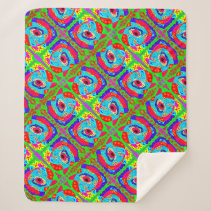 Tribal Art inspiriert Design Aborigine Sherpadecke