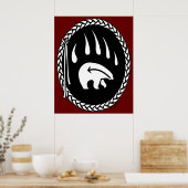 Tribal Art Posters Tribal Bear Art Prints Poster (Küche)