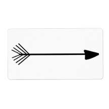 Tribal Art Single Black Arrow Trendy Designs