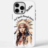 Tribal Artistic Touch Case-Mate iPhone Hülle (Rückseite)
