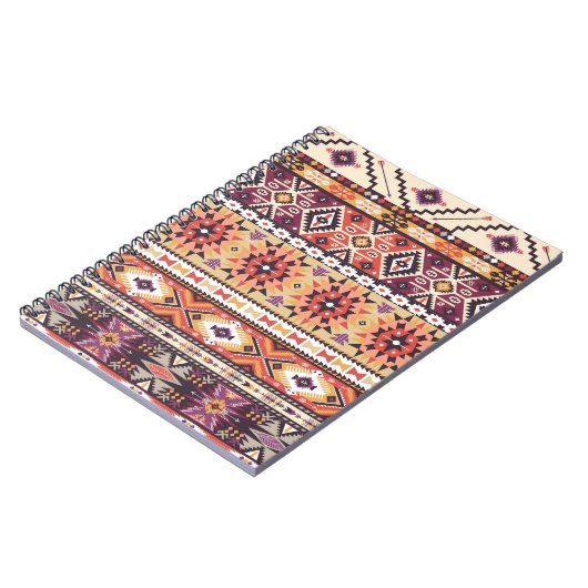 Tribal Aztec Artwork Notebook Notizblock (Linke Seite)