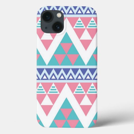Tribal aztec farbiges Muster Case-Mate iPhone Hülle (Rückseite)