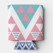 Tribal aztec farbiges Muster Dosenkühler (Rückseite)