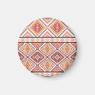 Tribal Aztec gestreift Nahtloser Hintergrund Magnet