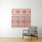 Tribal Aztec gestreift Nahtloser Hintergrund Wandteppich (Beispiel)