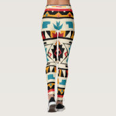 Tribal Aztec Leggings (Rückseite)