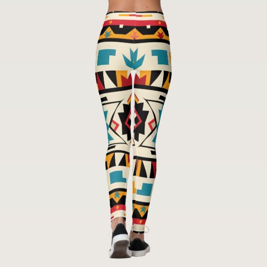 Tribal Aztec Leggings (Rückseite)