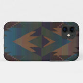 Tribal Aztec Muster Südwest Design Phone Case (Rückseite (Horizontal))