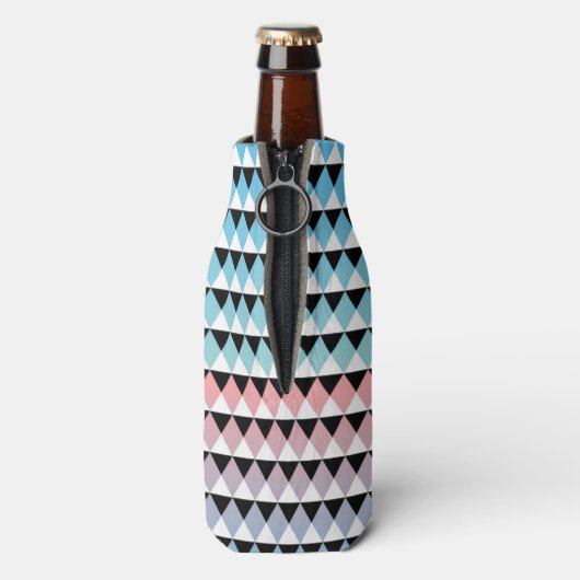 Tribal Aztec Ombre Muster Flaschenkühler (Flasche Rückseite)
