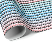Tribal Aztec Ombre Muster Geschenkpapier (Rolleneckpunkt)