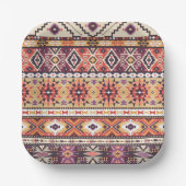 Tribal Aztec Pappteller (Vorderseite)