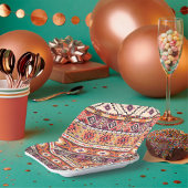 Tribal Aztec Pappteller