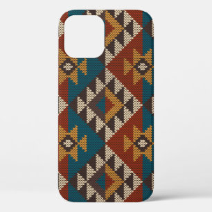 Tribal Aztec Wolle stickte Textur. Case-Mate iPhone Hülle