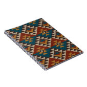 Tribal Aztec Wolle stickte Textur. Notizblock (Rechte Seite)