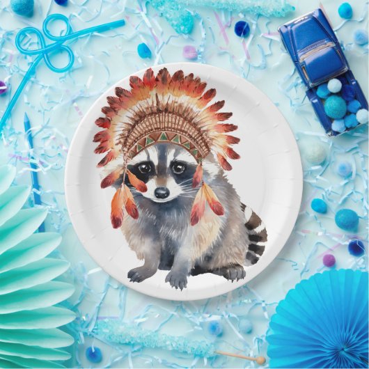 Tribal Bandit Pappteller (Party)