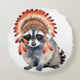 Tribal Bandit Rundes Kissen