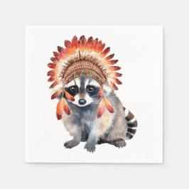 Tribal Bandit Serviette