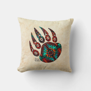 Tribal-Bärenpranken-Wurfkissen Kissen
