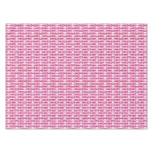Tribal Batik - Burqundy und Fuchsia Pink Tischdecke (Vorderseite (Horizontal))