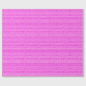 Tribal Batik - Farbtöne von Orchid und Violett Geschenkpapier (Flach)